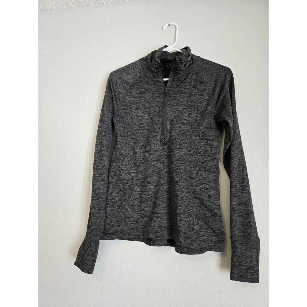 Eddie Bauer Women's Grey Quarter Zip (S)